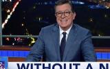 Stephen Colbert speech in a no-audience show