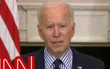 Joe Biden thanks the Senate for approving his COVID-19 rescue plan