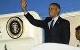 Obama lands in Jamaica, visits Bob Marley museum
