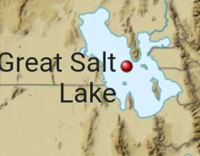 The Great Salt Lake On Satellite Map In 2025 Explore The Satellite Greatsaltlake