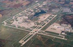 Kansas City International Airport On Satellite Map In 2025 Explore The Kansascityinternationalairport