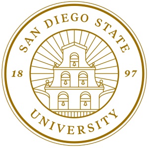 San Diego State University on satellite map in 2025! Explore the